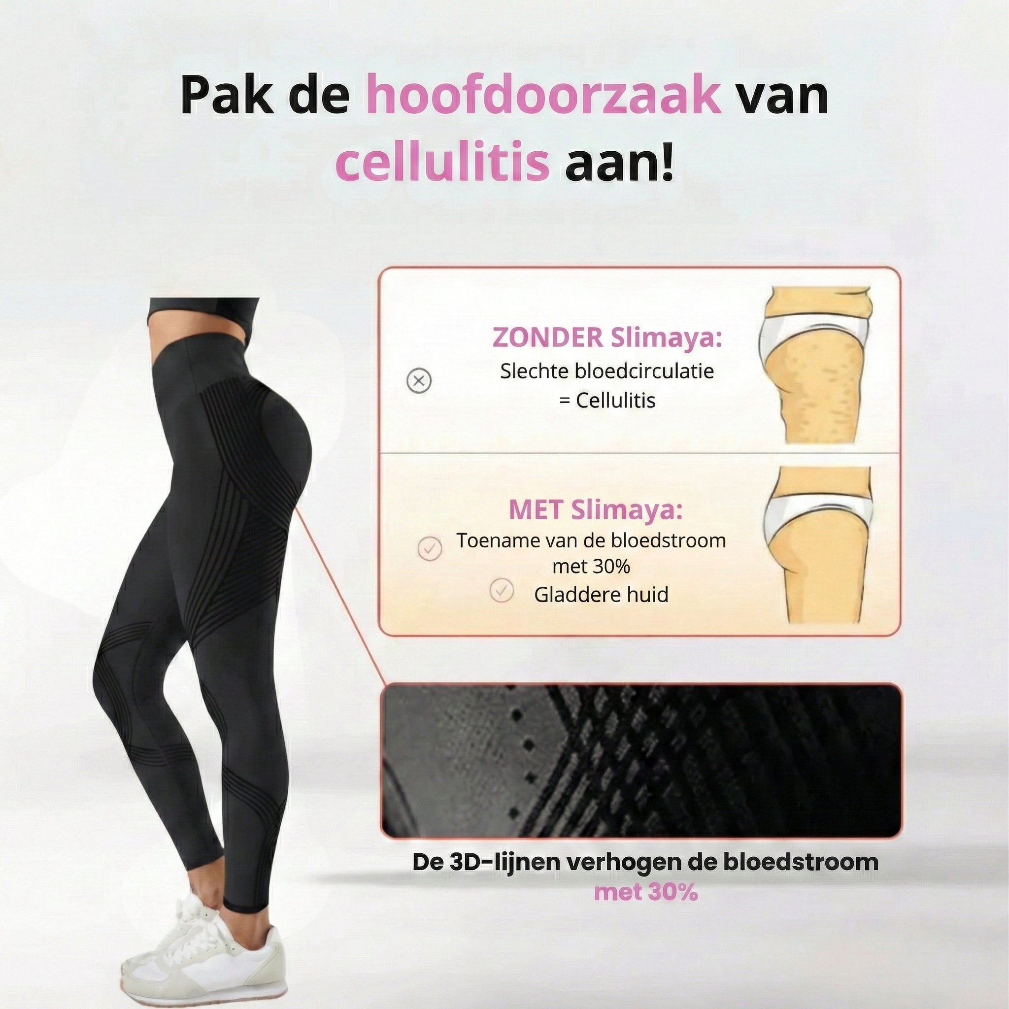 Leggings 3D Slimaya – Herdefinieer je silhouet moeiteloos